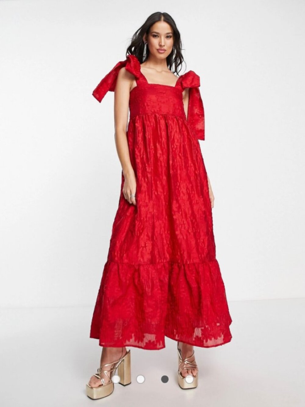 Sister Jane tiered maxi dress